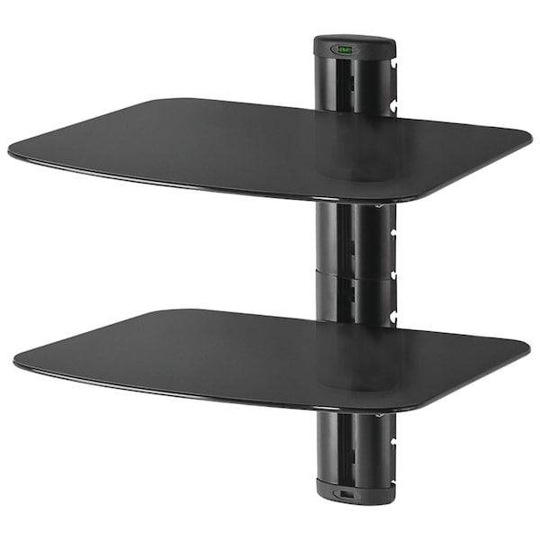 Peerless-Av A/V Wall Shelf with Glass (Dual Shelves) ESHV30
